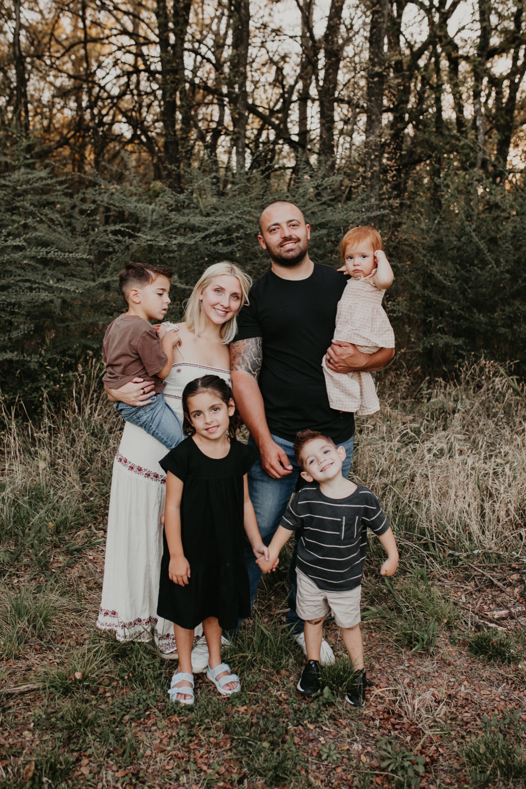 Anthony Jory and his family