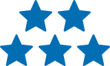 300+ 5-star Google reviews